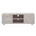 Mueble para TV madera contrachapada gris hormigón 120x40,5x35cm