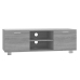 Mueble de TV madera contrachapada gris Sonoma 120x40,5x35 cm