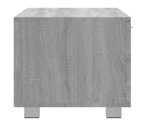 Mueble de TV madera contrachapada gris Sonoma 120x40,5x35 cm