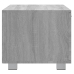 Mueble de TV madera contrachapada gris Sonoma 120x40,5x35 cm