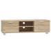 Mueble para TV madera contrachapada roble Sonoma 140x40,5x35 cm