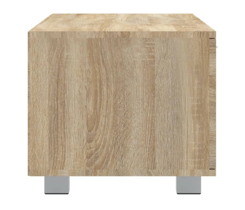 Mueble para TV madera contrachapada roble Sonoma 140x40,5x35 cm