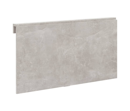 Mesa de pared plegable contrachapada gris hormigón 100x60x56 cm