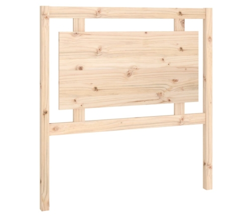 Cabecero de cama madera maciza de pino 95,5x4x100 cm