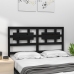 vidaXL Cabecero de cama madera maciza de pino negro 165,5x4x100 cm