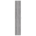 Armario de oficina madera contrachapada sonoma gris 60x32x190cm