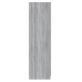 Armario madera contrachapada gris Sonoma 80x52x180 cm