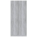 Armario madera contrachapada gris Sonoma 90x52x200 cm