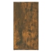 Aparador madera contrachapada color roble ahumado 120x36x69 cm