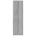 Armario de pasillo madera contrachapada gris Sonoma 55x25x189cm