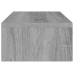 Soporte de monitor madera contrachapada gris Sonoma 42x24x13 cm