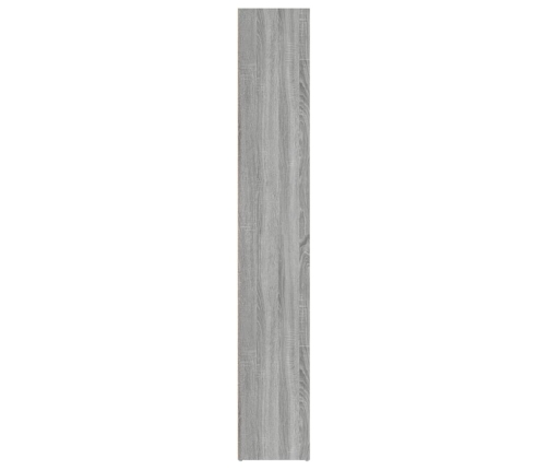 vidaXL Estantería de madera contrachapada gris Sonoma 40x30x189 cm