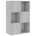 Mueble de almacenaje gris Sonoma 60x29,5x90 cm