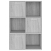 Mueble de almacenaje gris Sonoma 60x29,5x90 cm