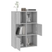 Mueble de almacenaje gris Sonoma 60x29,5x90 cm