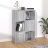 Mueble de almacenaje gris Sonoma 60x29,5x90 cm