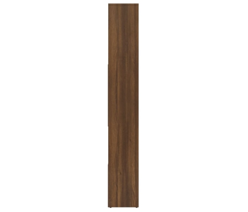 vidaXL Estantería madera contrachapada color roble marrón 67x24x161 cm