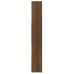 vidaXL Estantería madera contrachapada color roble marrón 67x24x161 cm