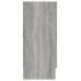 Aparador de madera contrachapada gris Sonoma 120x30,5x70 cm