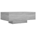 Mesa de centro madera de ingeniería gris Sonoma 85x55x31 cm