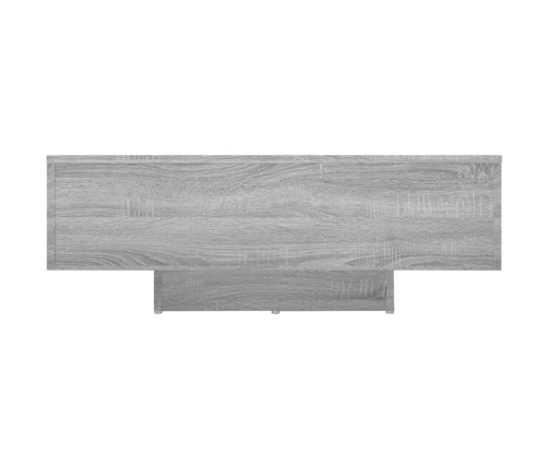 Mesa de centro madera de ingeniería gris Sonoma 85x55x31 cm