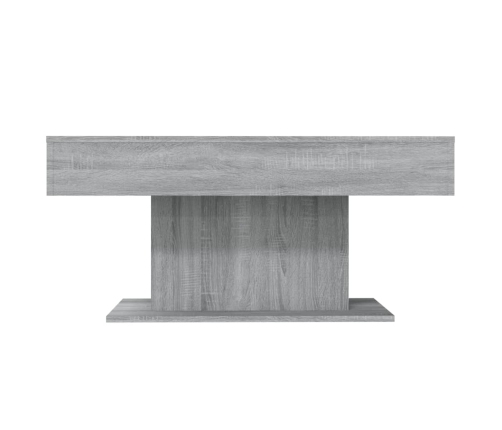 Mesa de centro madera de ingeniería gris Sonoma 96x50x45 cm