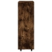 Armario madera contrachapada color roble ahumado 80x40x110 cm