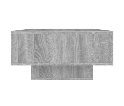 vidaXL Mesa de centro madera de ingeniería gris Sonoma 105x55x32 cm