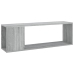 Mueble de TV madera contrachapada gris Sonoma 100x24x32 cm