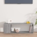 Mueble de TV madera contrachapada gris Sonoma 100x24x32 cm