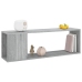 Mueble de TV madera contrachapada gris Sonoma 100x24x32 cm