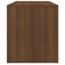 Banco pasillo madera contrachapada roble marrón 80x40x45 cm