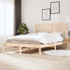 Estructura de cama madera maciza de pino 135x190 cm