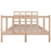 Estructura de cama madera maciza de pino 120x190 cm