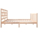 Estructura de cama madera maciza de pino 120x190 cm