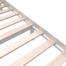 Estructura de cama madera maciza blanco Super King 180x200 cm