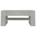 vidaXL Mesa de centro madera contrachapada gris hormigón 102x55x45 cm