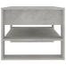 vidaXL Mesa de centro madera contrachapada gris hormigón 102x55x45 cm