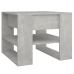 Mesa de centro madera de ingeniería gris hormigón 55,5x55x45 cm