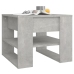 Mesa de centro madera de ingeniería gris hormigón 55,5x55x45 cm