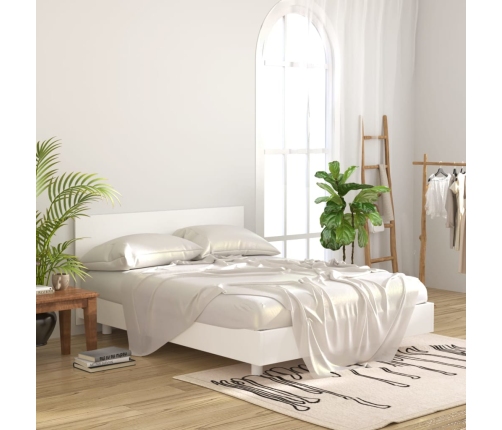 vidaXL Cabecero de cama madera contrachapada blanco 160x1,5x80 cm