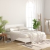 vidaXL Cabecero de cama madera contrachapada blanco 160x1,5x80 cm