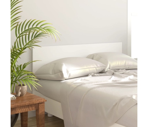 vidaXL Cabecero de cama madera contrachapada blanco 160x1,5x80 cm