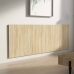 vidaXL Cabecero pared madera contrachapada roble Sonoma 240x1,5x80cm