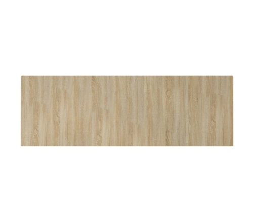 vidaXL Cabecero pared madera contrachapada roble Sonoma 240x1,5x80cm