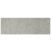 vidaXL Cabecero pared madera contrachapada gris hormigón 240x1,5x80 cm