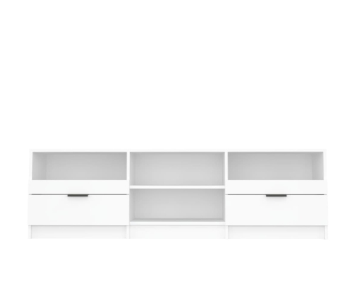 vidaXL Mueble para TV madera contrachapada blanco 150x33,5x45 cm