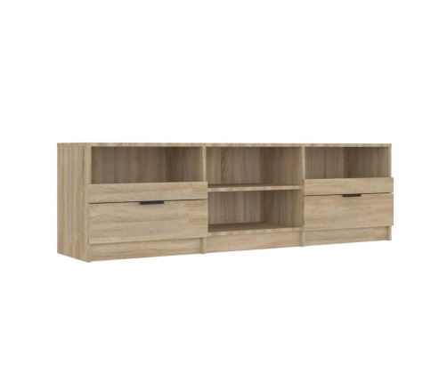 vidaXL Mueble de TV madera contrachapada roble Sonoma 150x33,5x45 cm