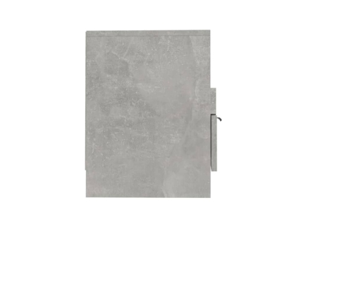 vidaXL Mueble de TV madera contrachapada gris hormigón 150x33,5x45 cm