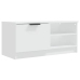 Mueble para TV madera contrachapada blanco 80x35x36,5 cm